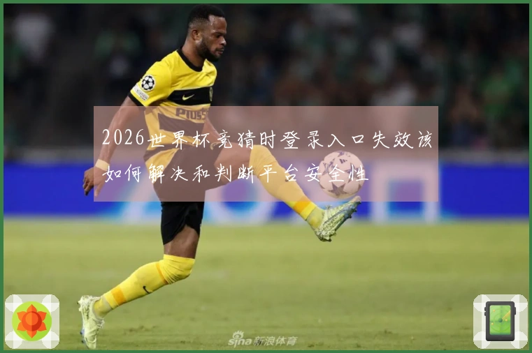 2026世界杯竞猜时登录入口失效该如何解决和判断平台安全性